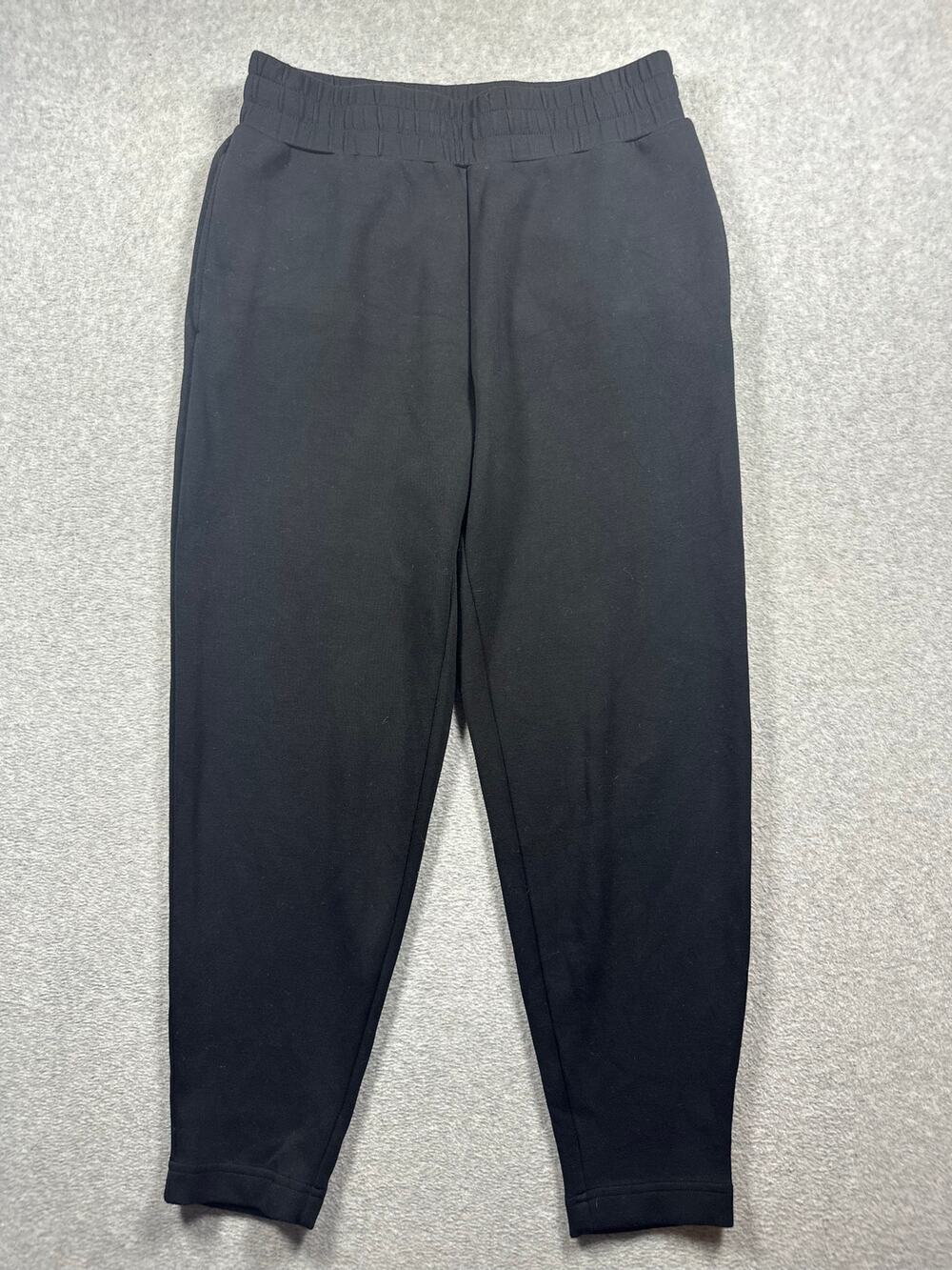 Varley High Rise Jogger Sweatpants Women's Size Medium Black Drawstring Athletic